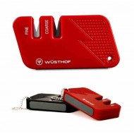 Wusthof Afilador Bolsillo Dual Rojo Wusthof Afilador Bolsillo Dual Rojo