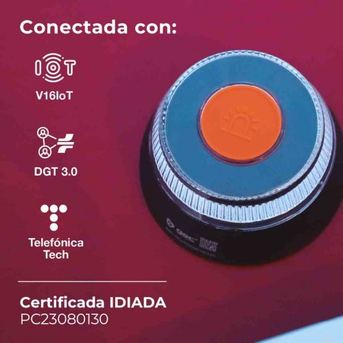 Baliza Emergencia Señalización V16 Geolocalización 201800008