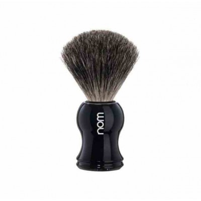 Nom Gustav Black Badger Shaving Brush Tejon gustav81bl Nom Gustav Black Badger Shaving Brush Tejon gustav81bl