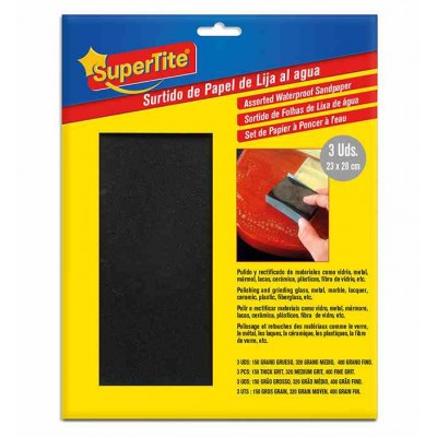Supertite Set 3 Lijas Agua 3311 Supertite Set 3 Lijas Agua 3311