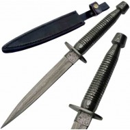 Rite Edge Fairbairn Sykes Damascus Dagger dm1262dm Rite Edge Fairbairn Sykes Damascus Dagger dm1262dm