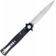 Cobratec Stiletto Button Lock Satin cbtstblbk