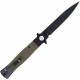 Cobratec Stiletto Button Lock Blk/OD cbtstblodbk