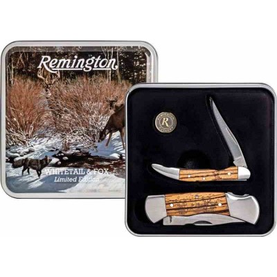 Remington Whitetail & Fox Set r15716 Remington Whitetail & Fox Set r15716