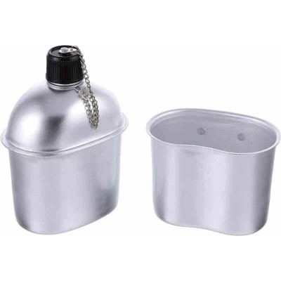 Cantimplora Aluminio + Marmita 1 Litro  Cantimplora Aluminio + Marmita 1 Litro