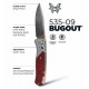 Benchmade Bugout Grey Redstone Aluminium 535-09