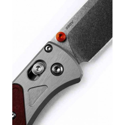 Benchmade Bugout Grey Redstone Aluminium 535-09