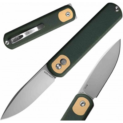 Vosteed Corgi Trek Lock Green Micarta voscgsvm3