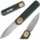 Vosteed Corgi Trek Lock Green Micarta voscgsvm3