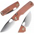 Vosteed Porcupine Brown Micarta vosa2604 Vosteed Porcupine Brown Micarta vosa2604
