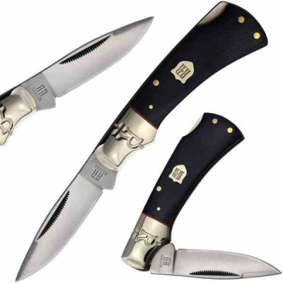 Rough Rider Lockback Denim Micarta rr2354 Rough Rider Lockback Denim Micarta rr2354