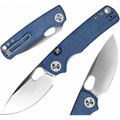 Vosteed Porcupine Blue Micarta vosa2605