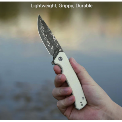 Civivi Merit Damascus Ivory civc24012ds1 Civivi Merit Damascus Ivory civc24012ds1