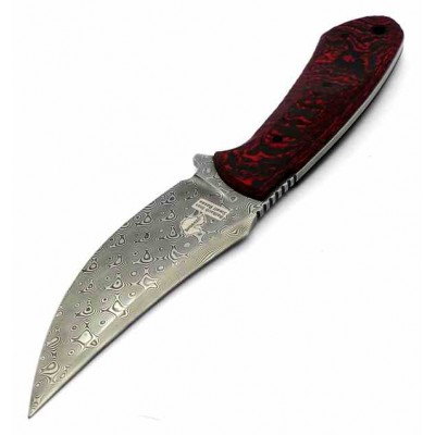 Medrano Predator Mini Damascus Fatcarbon