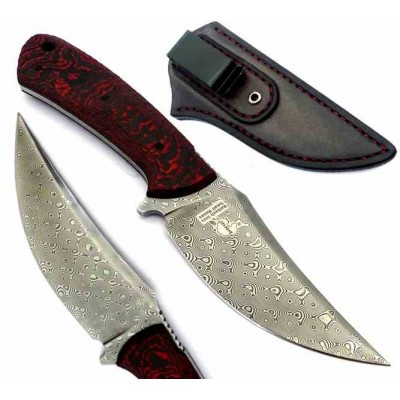 Medrano Predator Mini Damascus Fatcarbon