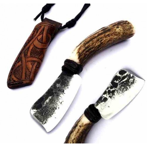 CZM Cazorla Artesania Cleaver Skinner Stag
