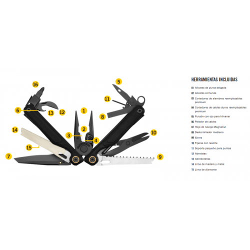 Leatherman Wave Alpha Obsidian 833334 Leatherman Wave Alpha Obsidian 833334