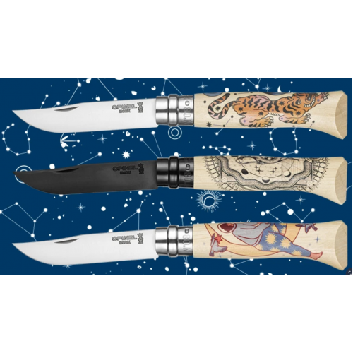 Opinel Inox. Nº 8 Ed. Limitada Cosmos Benjamín Jeanjean 003236