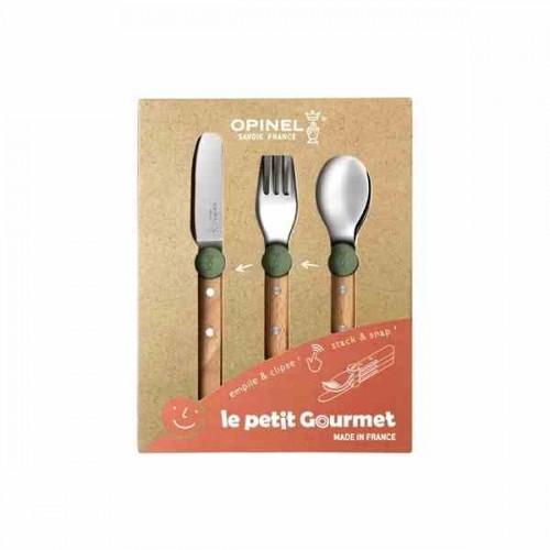 Opinel Le Petit Gourmet Verde Oliva 003258