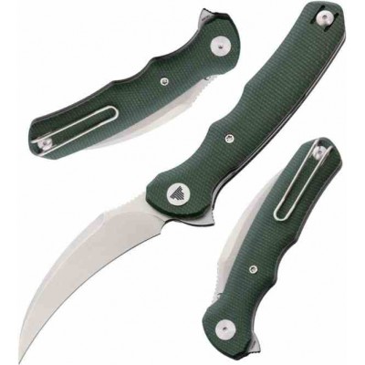 Trivisa Lacerta Green Micarta tvty19gm14