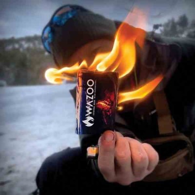 Wazoo Survival Gear Fire Card wsgcdfr03