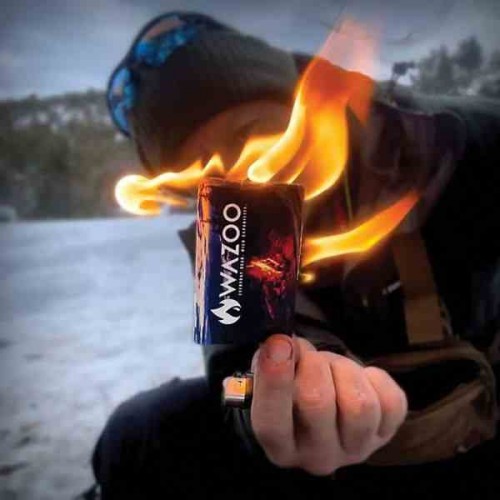 Wazoo Survival Gear Fire Card wsgcdfr03