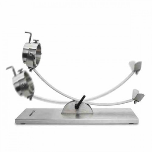 3 Claveles Soporte Jamonero Inox Basculante/Giratorio 01743