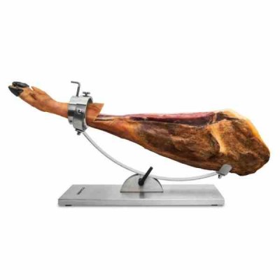 3 Claveles Soporte Jamonero Inox Basculante/Giratorio 01743