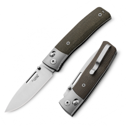 Lionsteel Nini Green Micarta Bolster nn2cvg