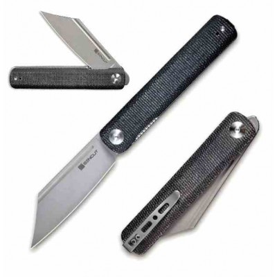Sencut Bronte Black Micarta Negra sa08a