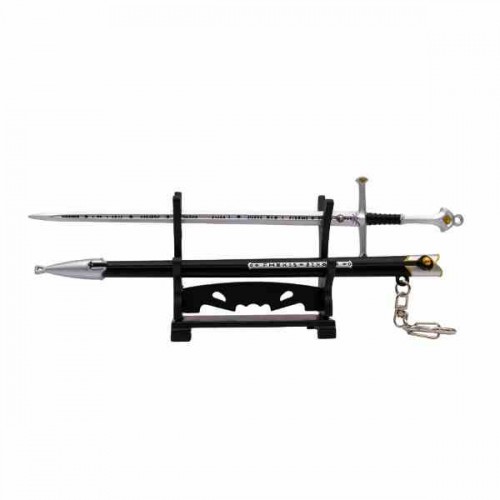 Mini Anduril Sword + Sheath + Support A11792