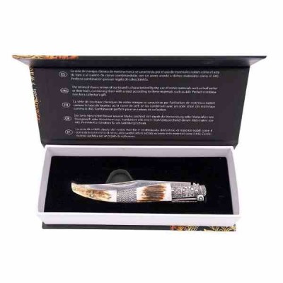 Third Arabe Carraca Stag Damascus N53DC