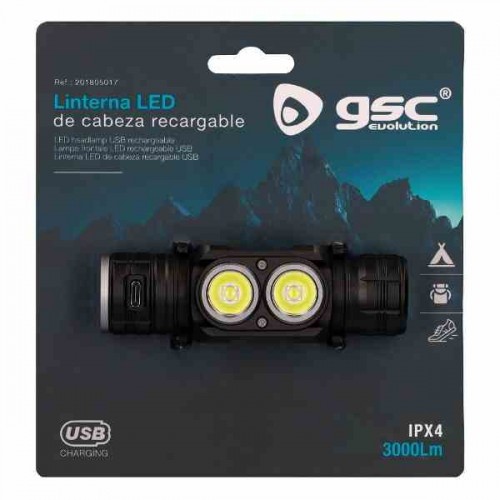 GSC Led Headlamp 3000 Lumens 201805017