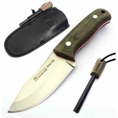 Joker Erizo TS2 Micarta Verde + Pedernal cv142p