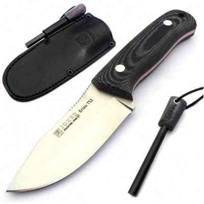 Joker Erizo TS2 Micarta Negra + Pedernal cm142p