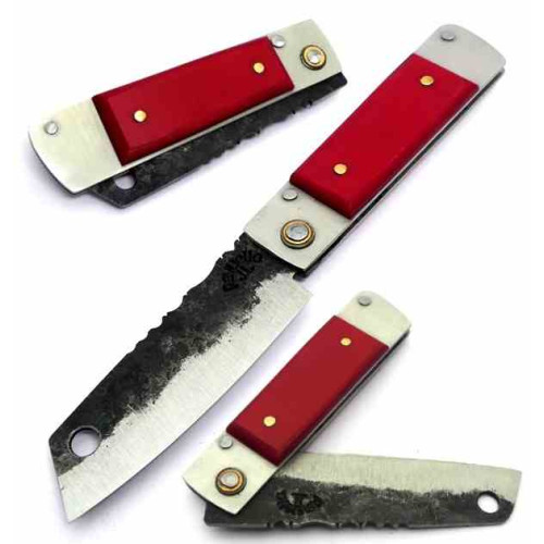 Revuelta J.L. Navaja Brut Red Micarta