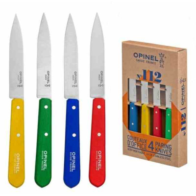Opinel 112 Set 4 Paring Knives 001233