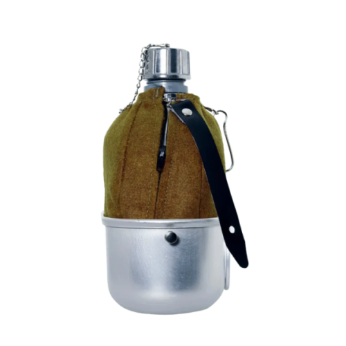 Laken Classic Aluminium Canteen Kakhi 112
