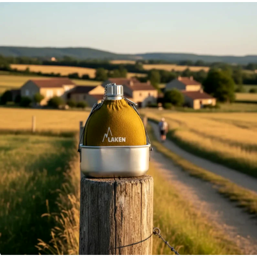 Laken Classic Aluminium Canteen Kakhi 112