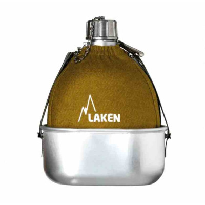 Laken Classic Aluminium Canteen Kakhi 112
