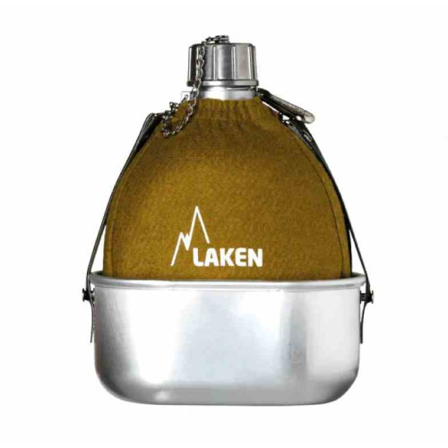 Laken Classic Aluminium Canteen Kakhi 112
