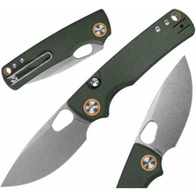 Vosteed Porcupine Green Micarta vosa2603