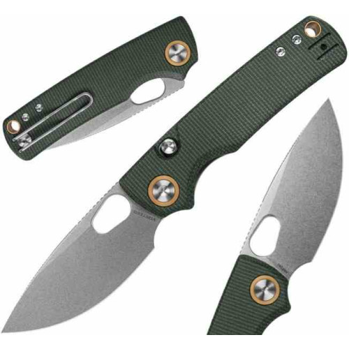 Vosteed Porcupine Green Micarta vosa2603