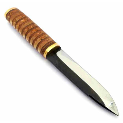 Daemon Puukko Abedul Cuero 80Crv2