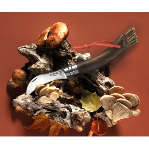 Opinel Mushrooms Nº 8 Black Walnut 003250