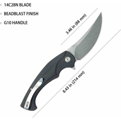 Kubey Scimitar Black kub173k