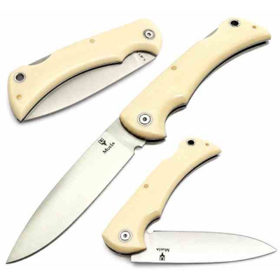 Muela BX9W Micarta Blanca