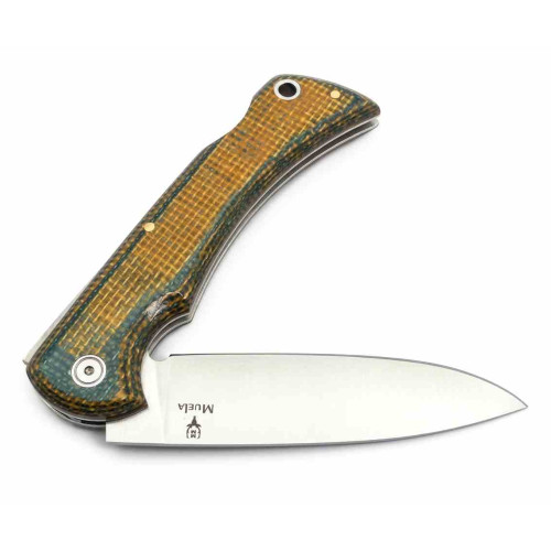 Muela BX9G Micarta Verde/Amarilla