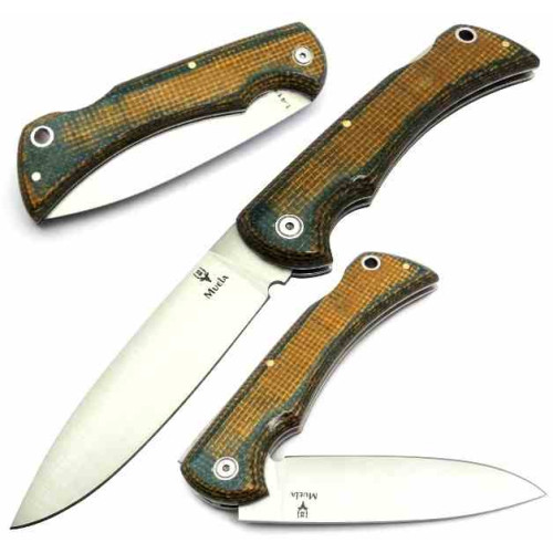Muela BX9G Micarta Verde/Amarilla