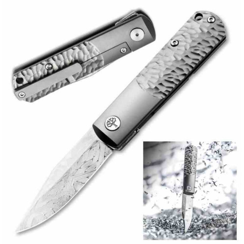 Boker BRLW Meteorite Damast Platinum Edition 110676dam